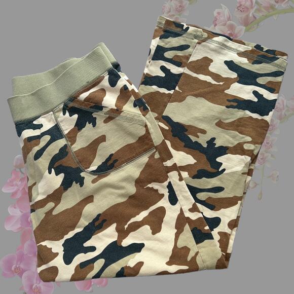 Y2K Brown Camo Sweats - Picture 1 of 12